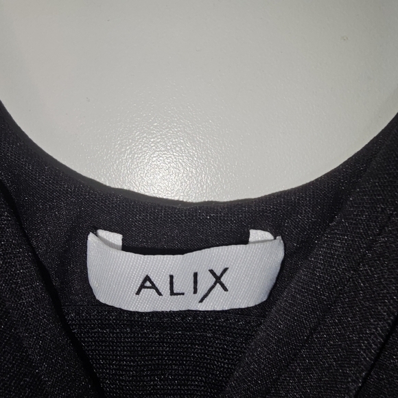 Alix NYC Women's Mott Tank Thong Bodysuit Black Size Small - Picture 7 of 11